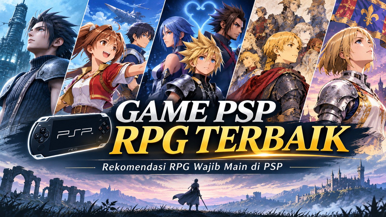 16 Game PSP RPG Terbaik yang Masih Seru Dimainkan